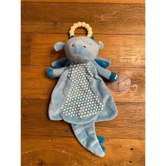 Douglas Demitri Dragon toy baby infant blue luvie - Picture 1 of 5